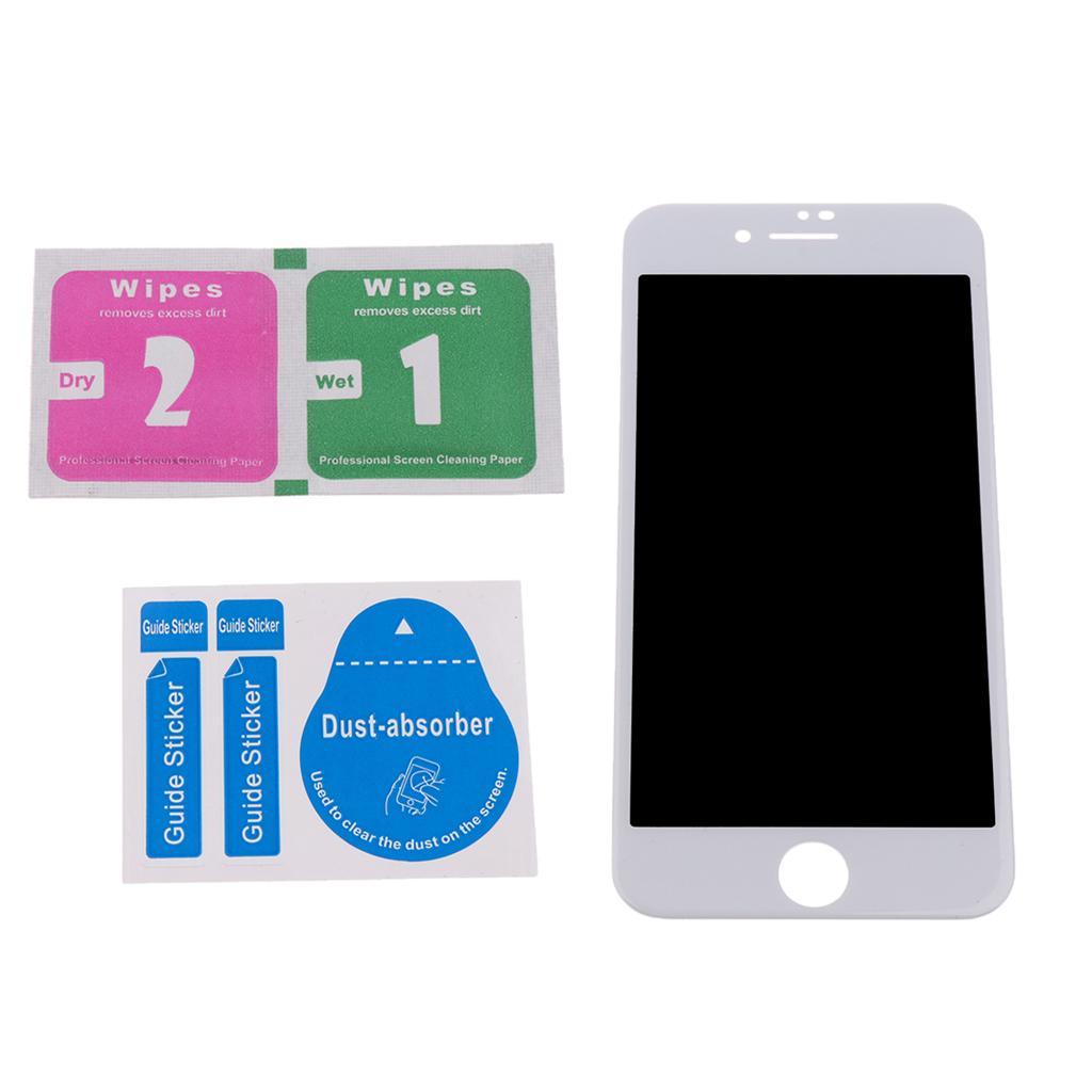 For iPhone X, 7, 8 & 7, 8 Plus,Full Coverage Tempered Glass Screen Protector