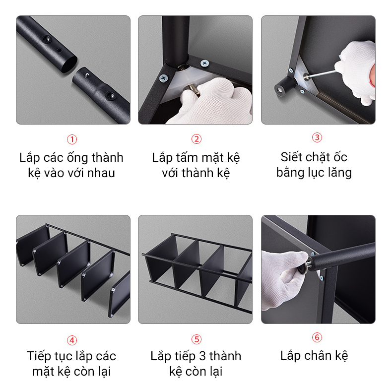 Kệ Lò Vi Sóng Thép Carbon Kệ Để Đồ Nhà Bếp Đa Năng Có Bánh Xe Linh Hoạt - Mẫu Đẹp Nhập Trung