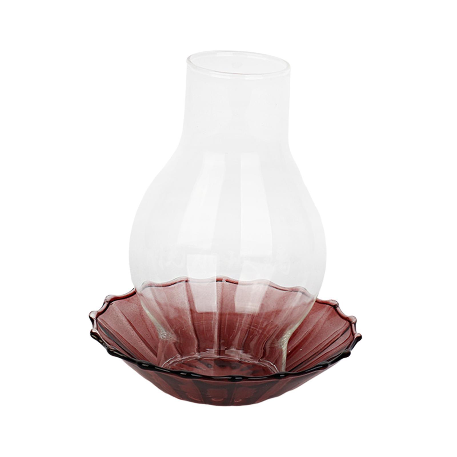 Glass Candle Holder Candle  for Home Pillar Votive Tealight Floating Candle Decor