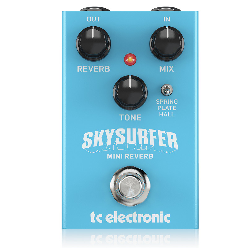 Stompboxes TC Electronnic SKYSURFER MINI REVERB -- Cục phơ Ghita-Hàng Chính Hãng