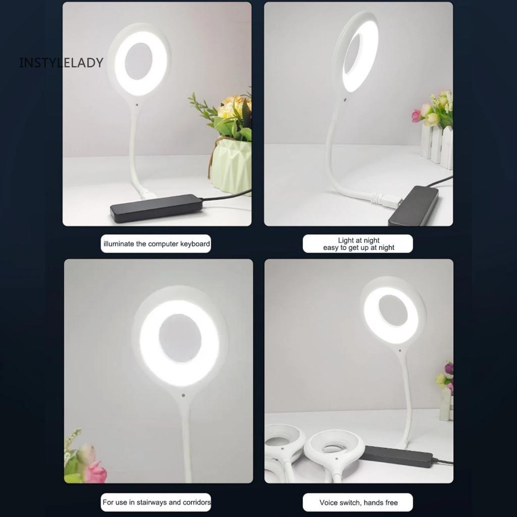 Đèn Ngủ LED Ba Màu Năng Lượng Thấp Di Động instylelady