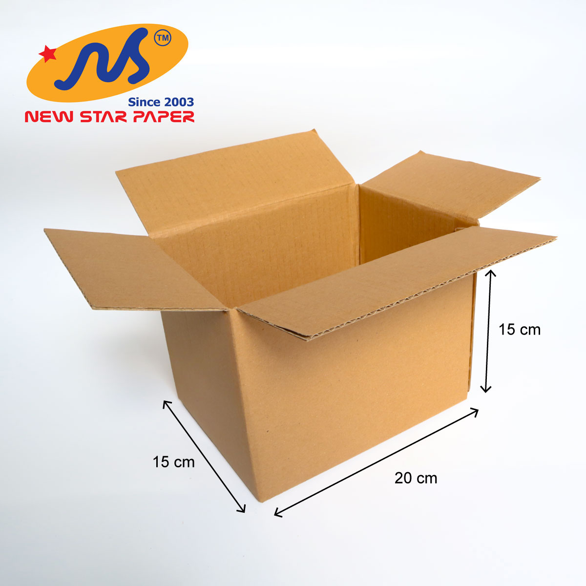 20x15x15 - Combo 10 thùng giấy carton