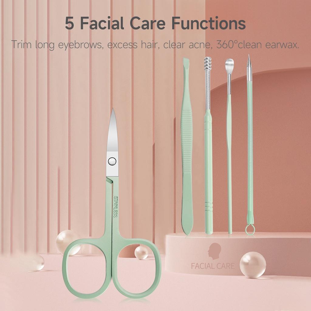 Bộ 3Life Bộ 12/16 Dụng Cụ Làm Móng Chân Mày Chăm Sóc Da Chân Mày Chuyên Dụng