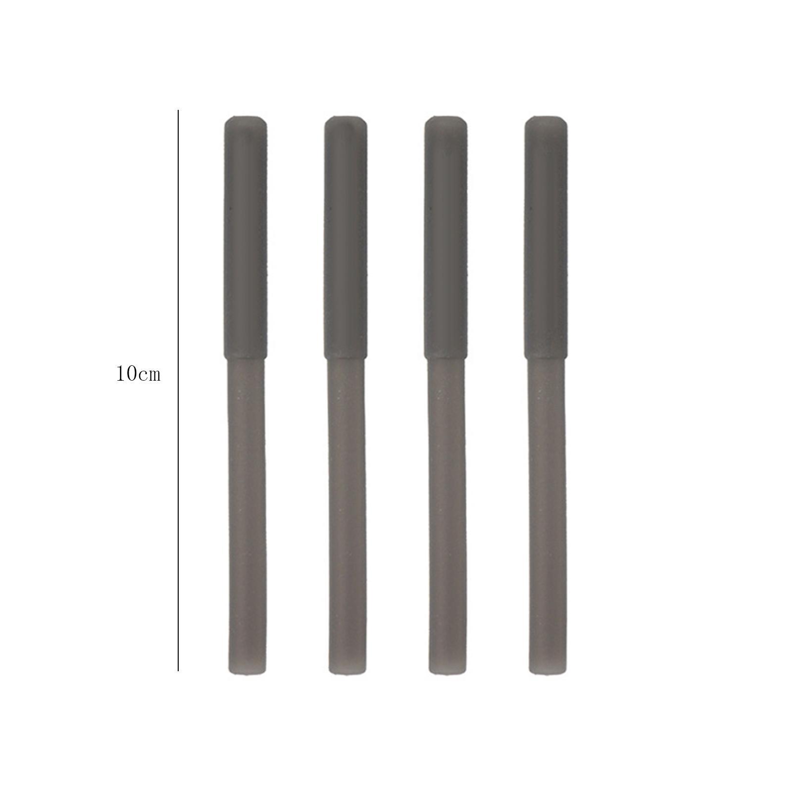 4x Camping Leg Cover Flexible Silicone Tube for Backpacking BBQ Hiking