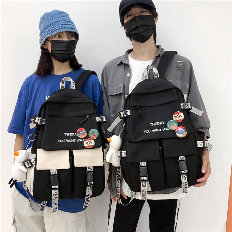 Balo thời trang cho học sinh nam, nữ phong cách Hàn Quốc size 45cm BALO-571