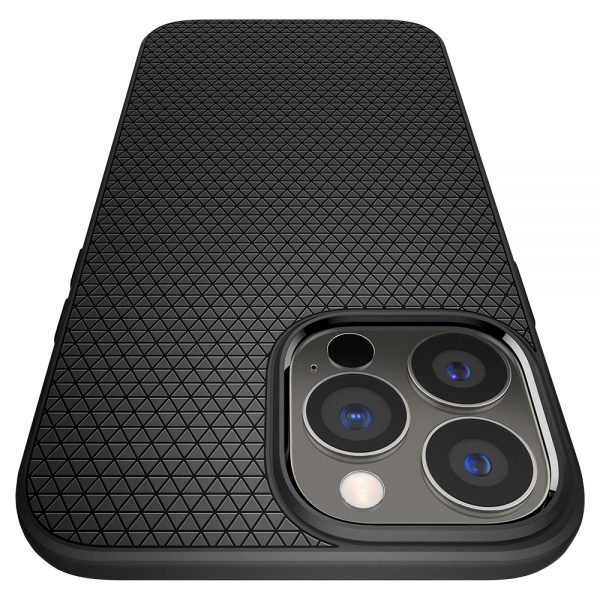 Ốp lưng Spigen Liquid Air cho iPhone 13 Pro Max - Thiết kế mỏng nhẹ, chống sốc, chống bẩn, viền camera cao - Hàng chính hãng