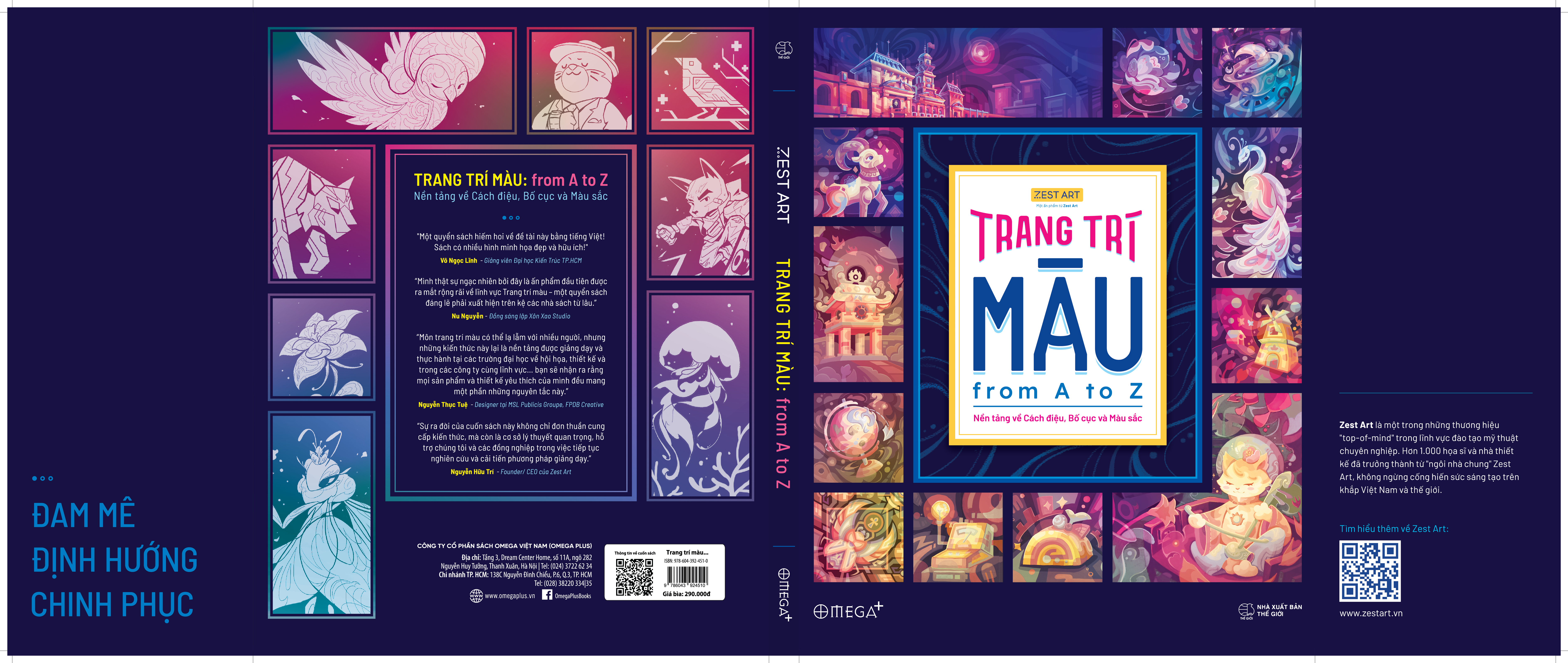 Trang Trí Màu: From A To Z - Nền Tảng Về Cách Điệu, Bố Cục Và Màu Sắc