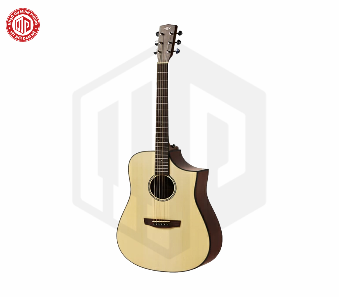 Đàn Guitar Acoustic - HEX D100CE - Hive Series - Size Grand Auditorium - EQ Fishman Sonitone GT2 - Hàng chính hãng