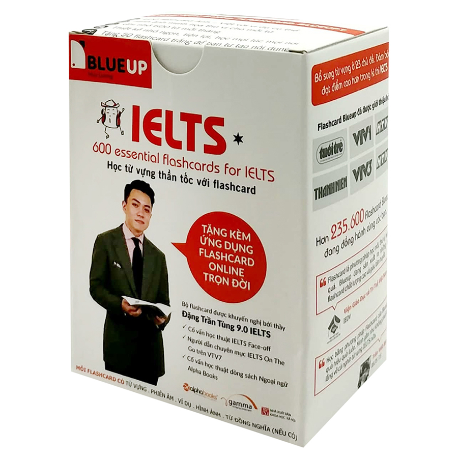 600 Essential Flashcard For Ielts Blue Up