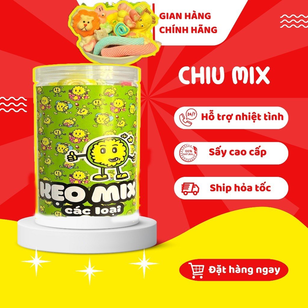Combo BỰ BỰ - KẸO SẤY GIÒN KKC