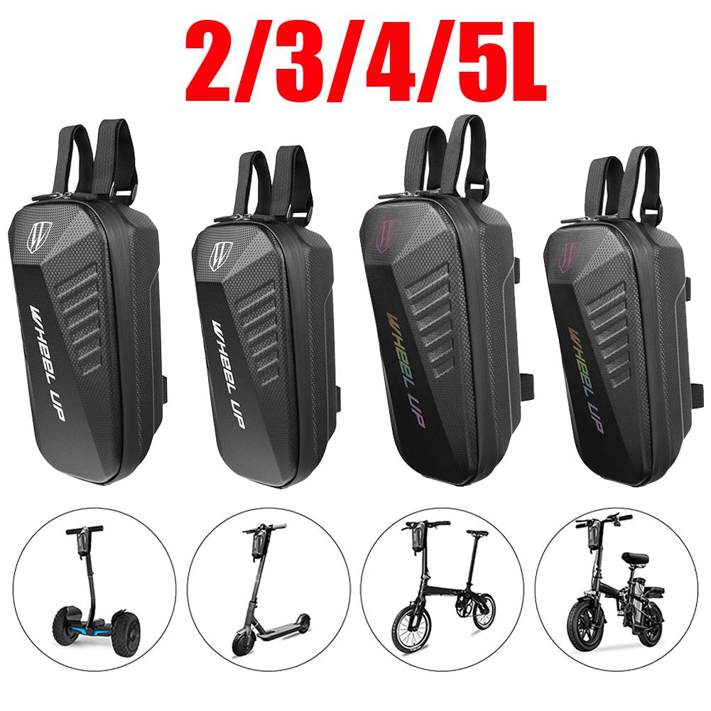 Túi treo xe đạp 2/3/5L Pannier Front Storage Túi treo công suất lớn Vỏ cứng cho M365 Pro2 cho Xiaomi M365 Túi xe tay ga Color: D