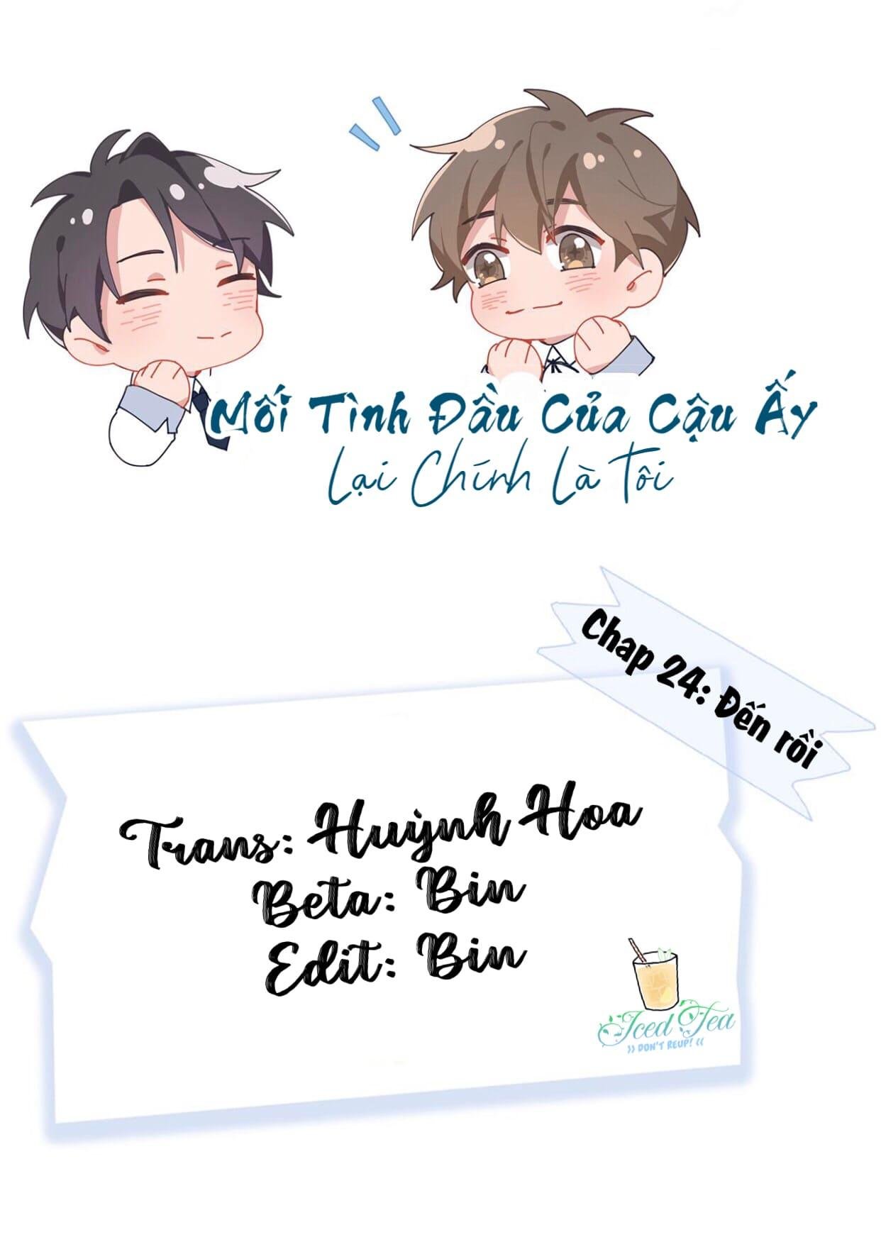 mối tình đầu của cậu ấy lại chính là tôi chapter 24 1