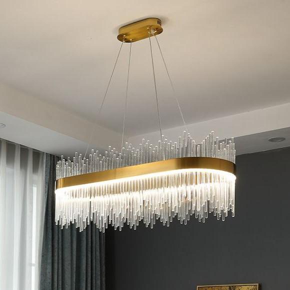 Đèn thả mâm PORT phong cách tinh tế trang trí nội thất hiện đại với 3 chế độ ánh sáng.