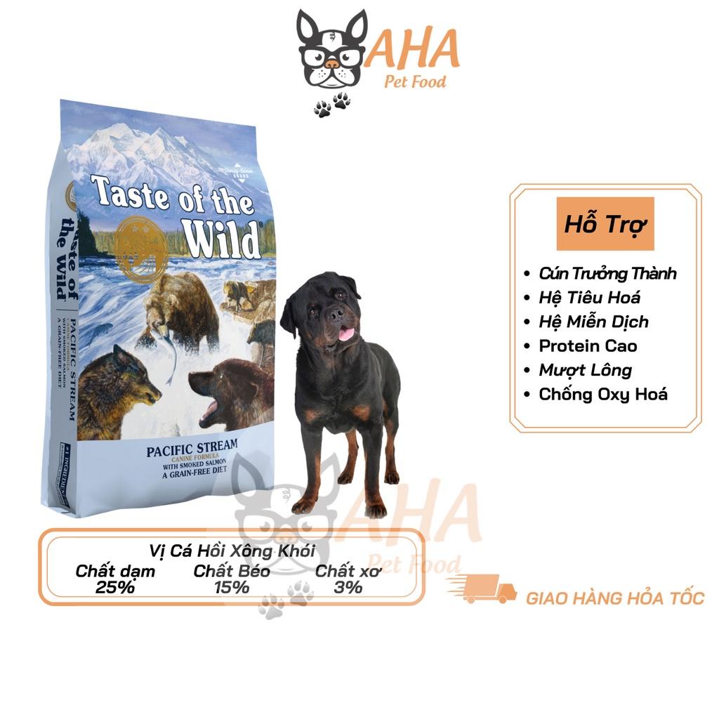 Thức Ăn Cho Chó Rottweiler Taste Of The Wild Bao 500g - Thức Ăn Cho Chó, Vị Cá Hồi Xông Khói, Rau Củ Quả