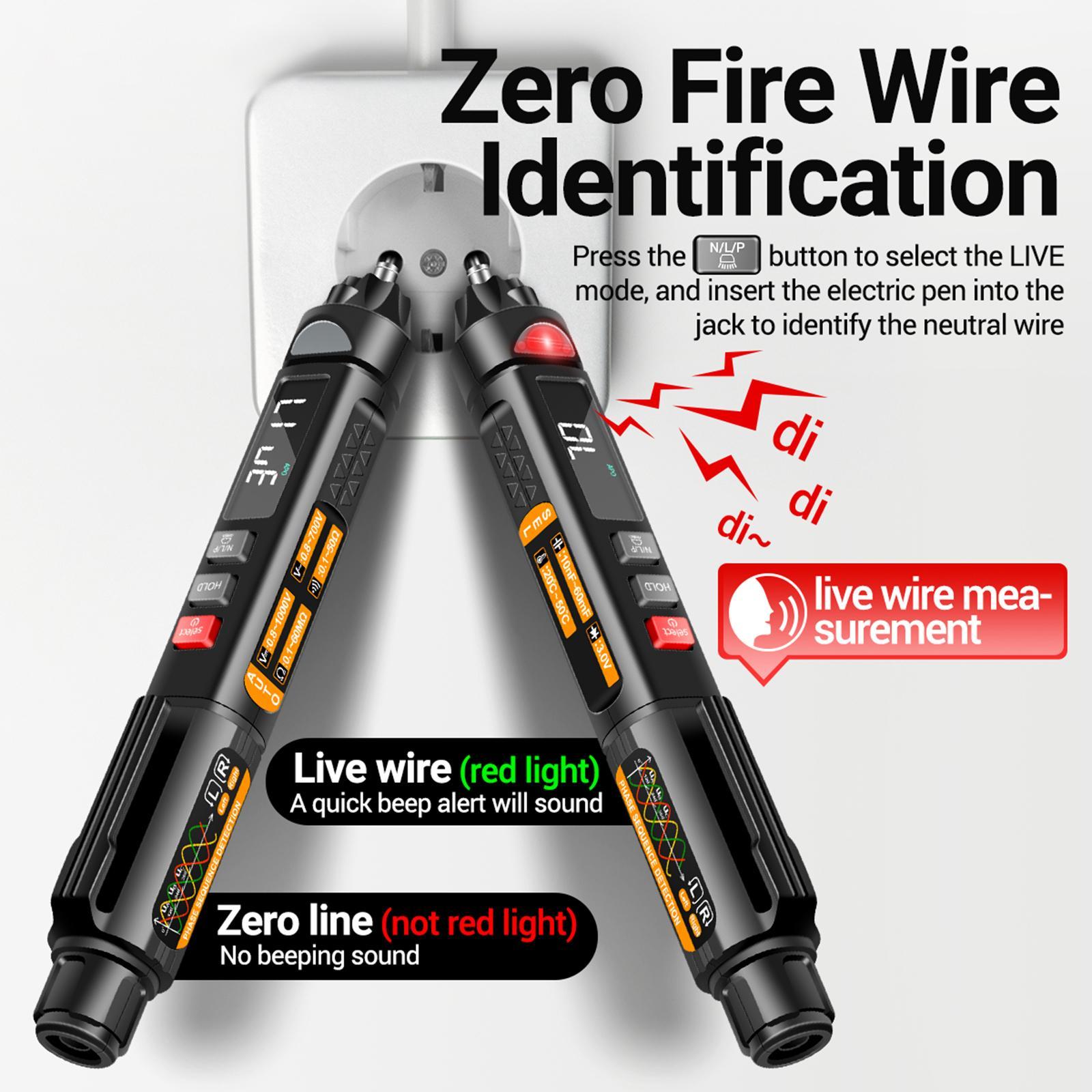 Multimeter Pen Voltage  Multimeter A3009 Continuity Test Voltage s for Automobile Household Appliance Maintenance Car Repair