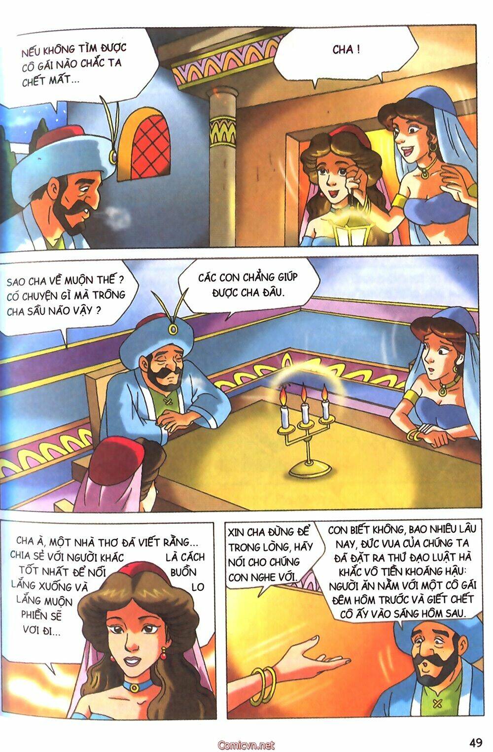 nghìn lẻ một đêm màu chapter 1 48