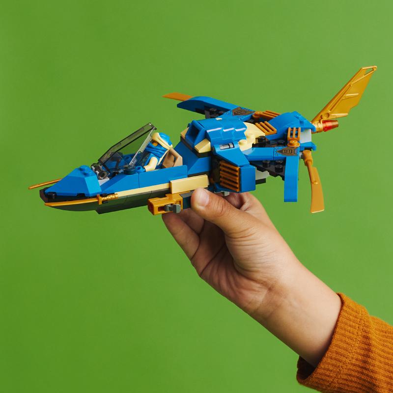 Đồ Chơi Lắp Ráp LEGO Ninjago Phi Cơ Sấm Sét Tiến Hóa Của Jay 71784