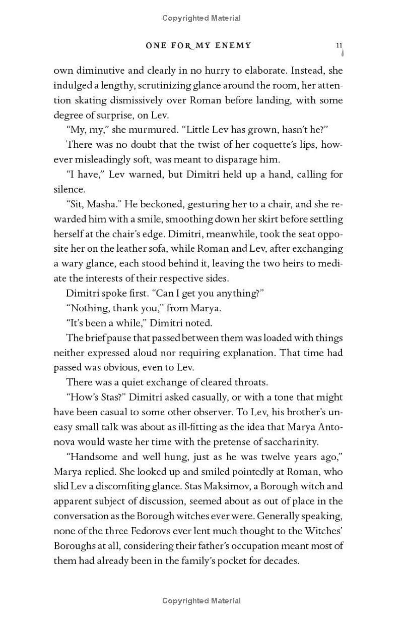 Sách ngoại văn: One For My Enemy - Blake Olivie