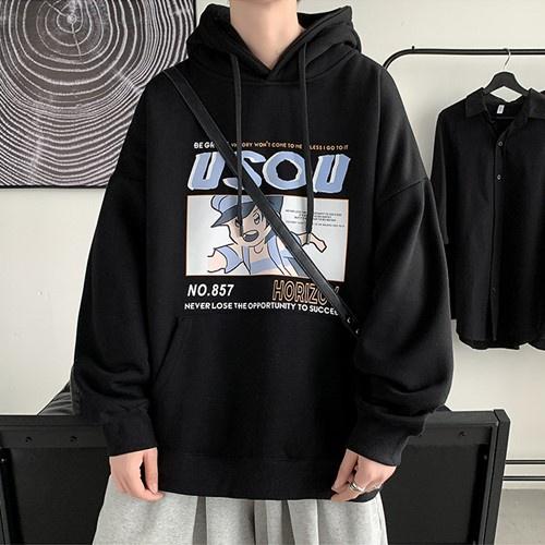 Áo hoodie nam nữ unisex có mũ ulzzang hàn quốc cặp đôi local brand nỉ ngoại USOU form rộng cute zip chống nắng