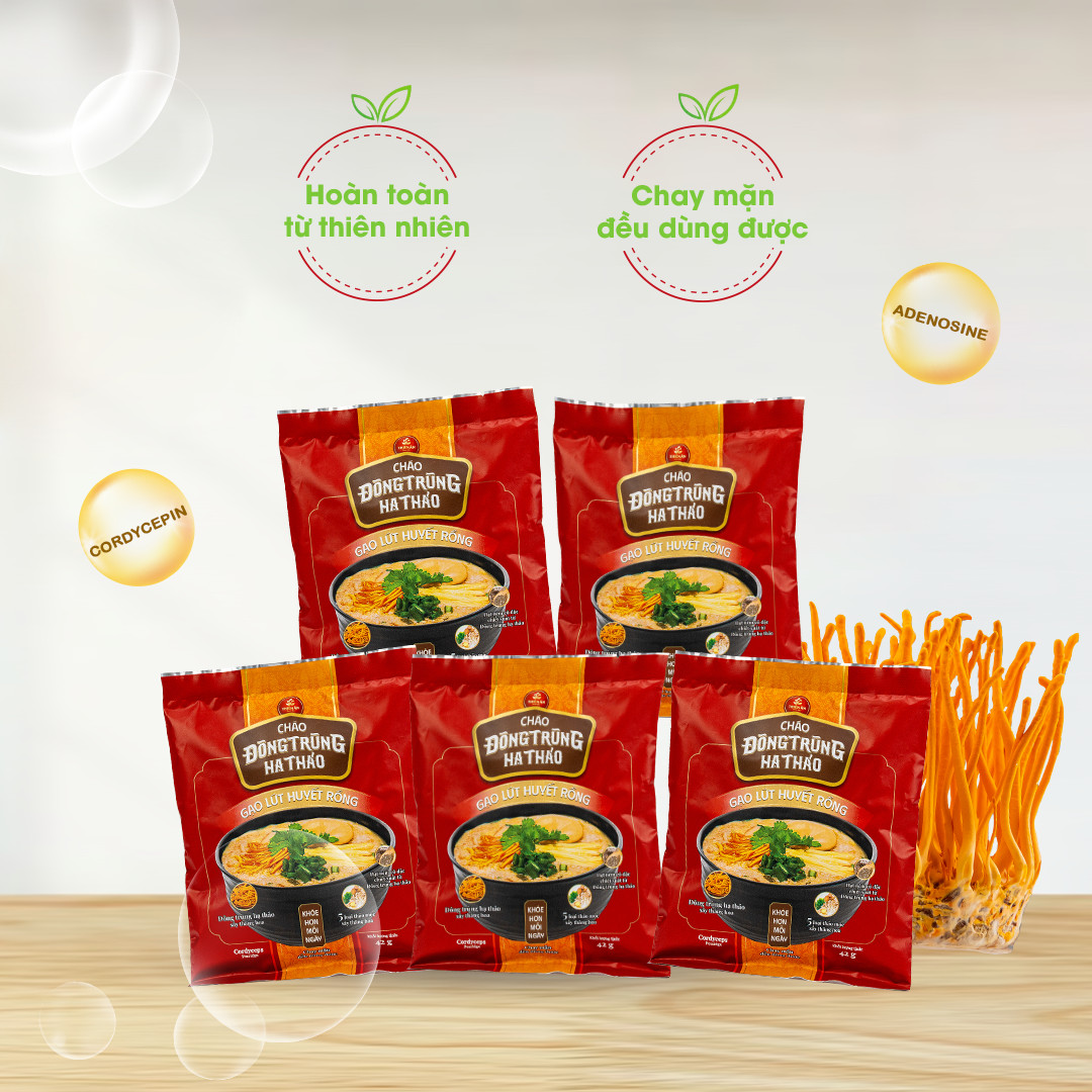 Cháo Dược Liệu Đông Trùng Hạ Thảo Thiên Ân