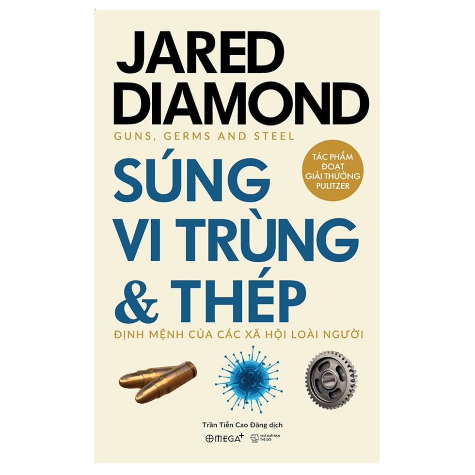 Sách - Súng, Vi Trùng Và Thép - Jared Diamond (Bìa mềm)