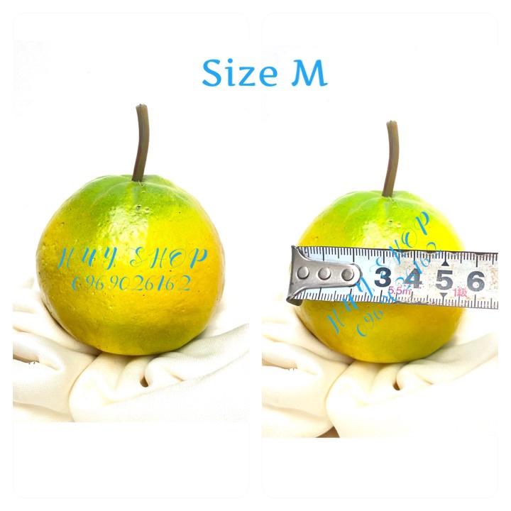 COMBO 3 TRÁI QUÝT VÀNG - TRÁI CÂY GIẢ