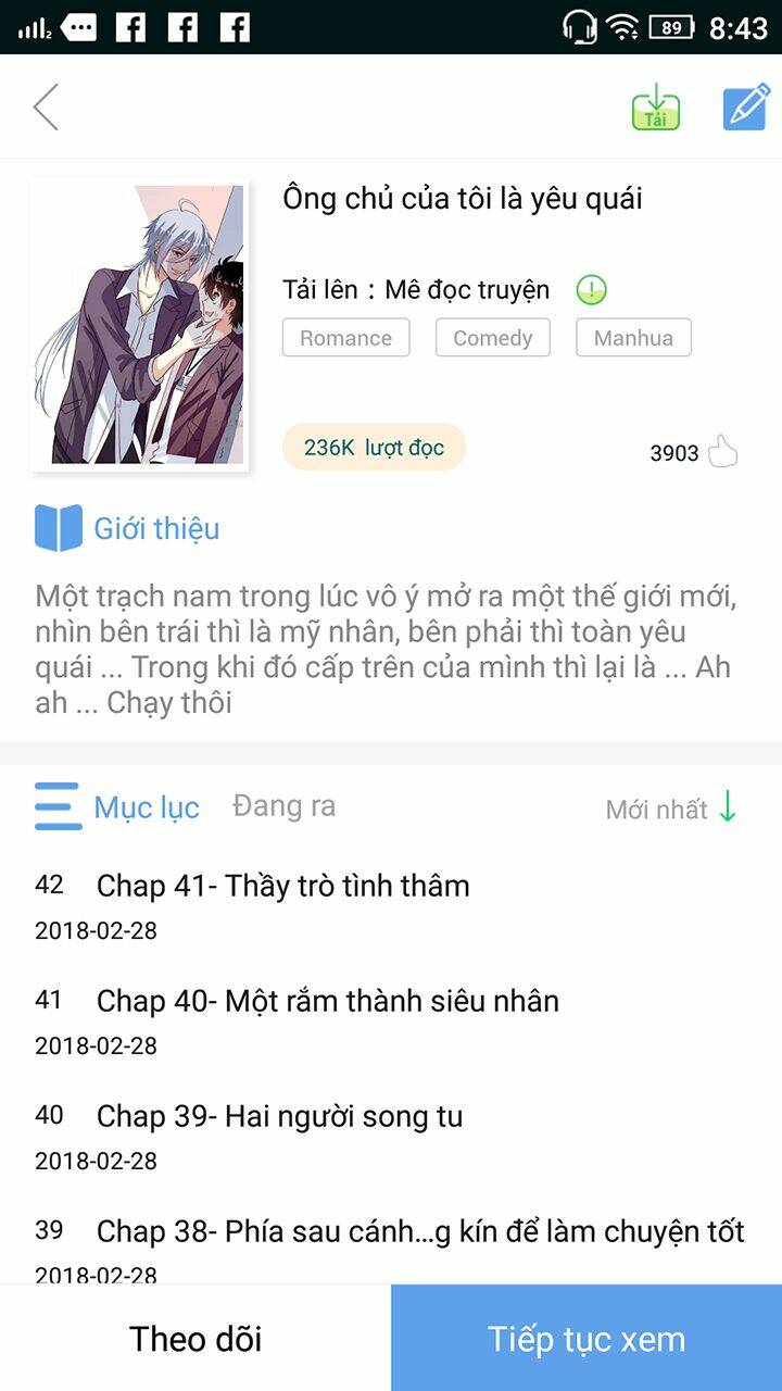 ông chủ của tôi là yêu quái chapter 20 30