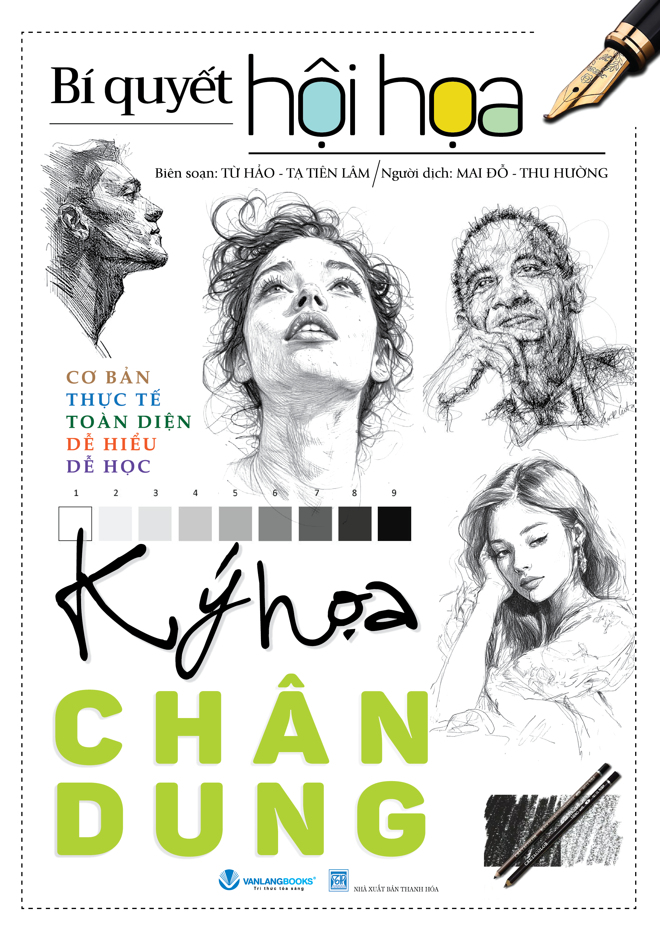 Bí Quyết Hội Họa - Ký Họa Chân Dung