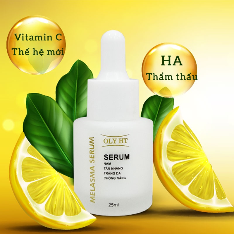 Serum Nám Tàn Nhang Trắng Da Chống Nắng OLY HT Chính Hãng 25ml