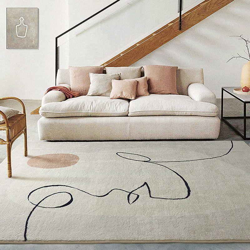 Thảm Lót Sàn Họa Tiết Trừu Tượng Đơn Giản Hiện Đại