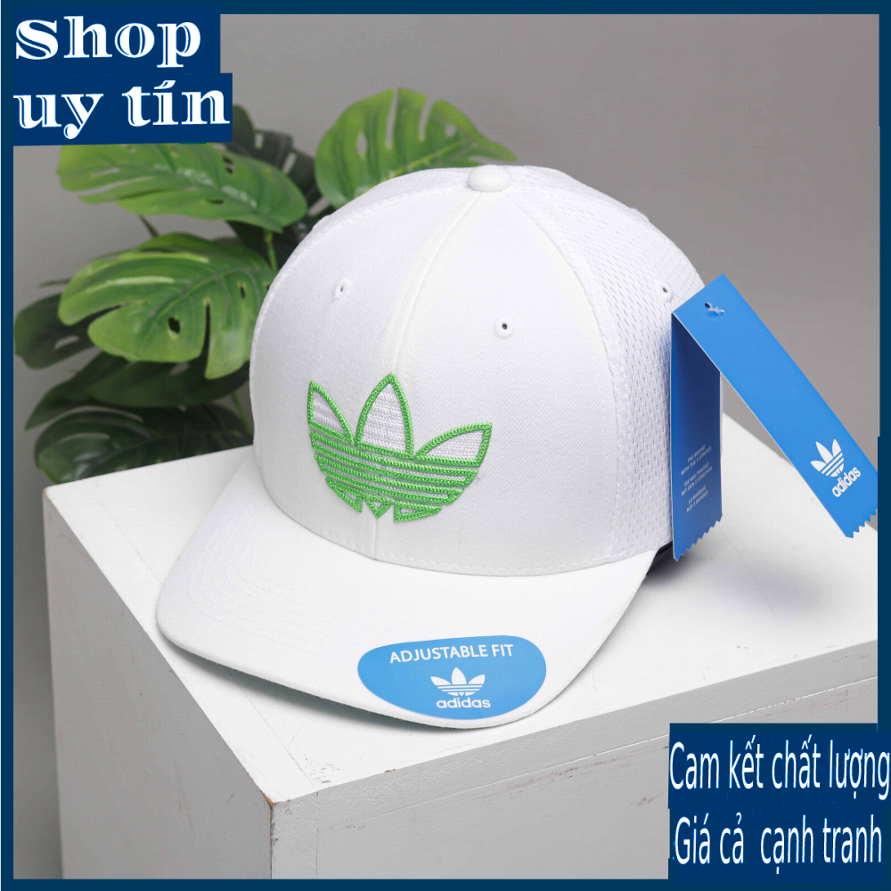 Freeship - MŨ/NÓN KẾT LƯỠI TRAI PHỐI LƯỚI BÍT ĐUÔI LOGO BA CHIẾC LÁ THÊU THỜI TRANG NAM NỮ CÁ TÍNH CAO CẤP, ĐẸP_ nhiều màu