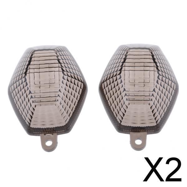 2xTurn Signal Indicator Light Lens for for Suzuki DL650 DL1000 V-Strom Smoke