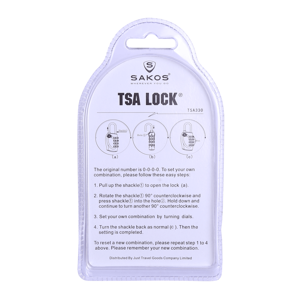 Ổ Khóa Vali Du Lịch TSA SAKOS YLA008