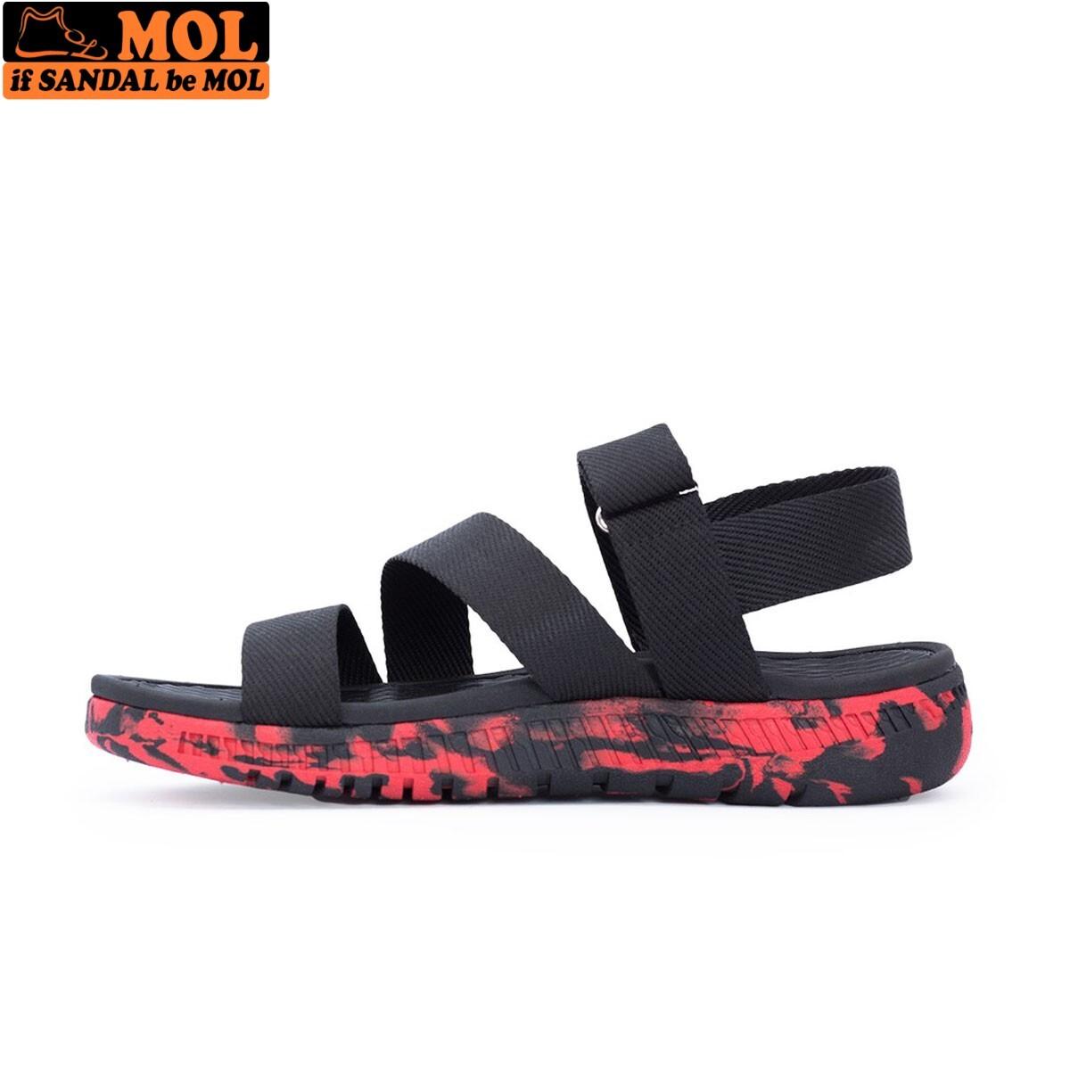 Giày sandal nữ siêu nhẹ hiệu MOL thích hợp mang đi học MS2B2