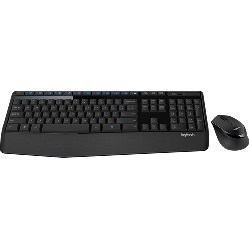 Combo chuột và bàn phím không dây Logitech MK345 - Hàng chính hãng