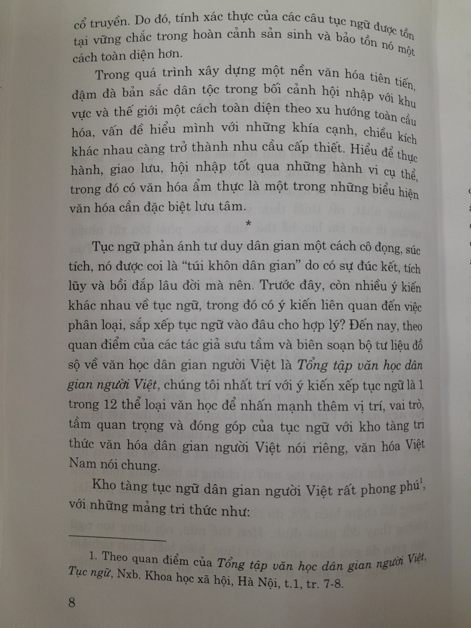 Văn hóa ẩm thực qua tục ngữ người Việt