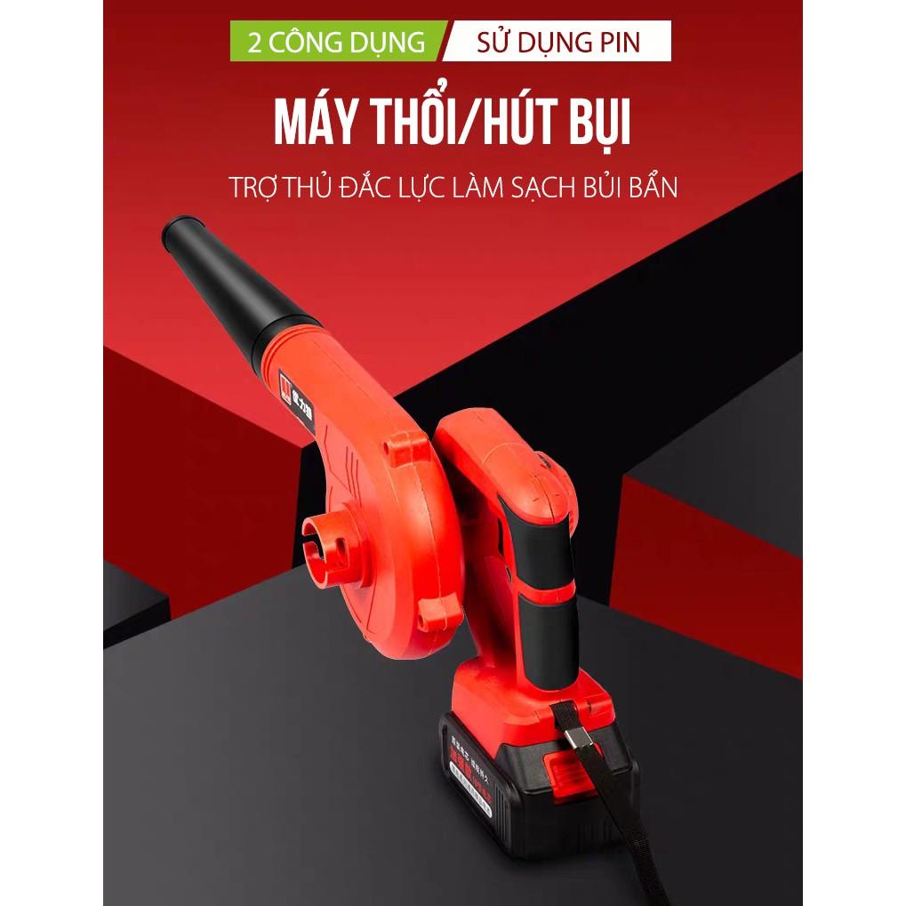 Máy hút thổi bụi cầm tay không dây Pin Lithium