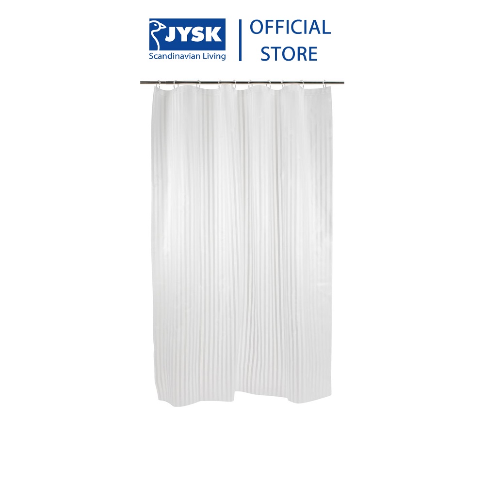 Rèm phòng tắm | JYSK Gusum | PE/EVA | trắng | D200xR150cm