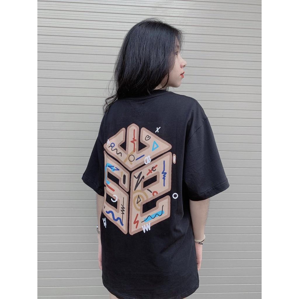 Áo Thun Local Brand Swe Logo Nam Nữ Tay Lỡ Unisex Full Mạc
