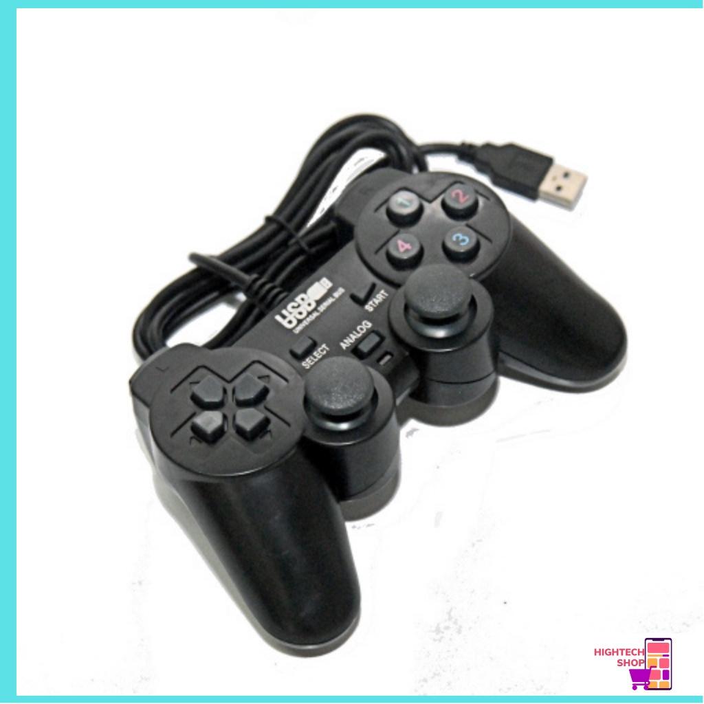 Tay cầm chơi game máy tính cổng USB 2.0 có rung tay đơn cổng USB EW 2008,