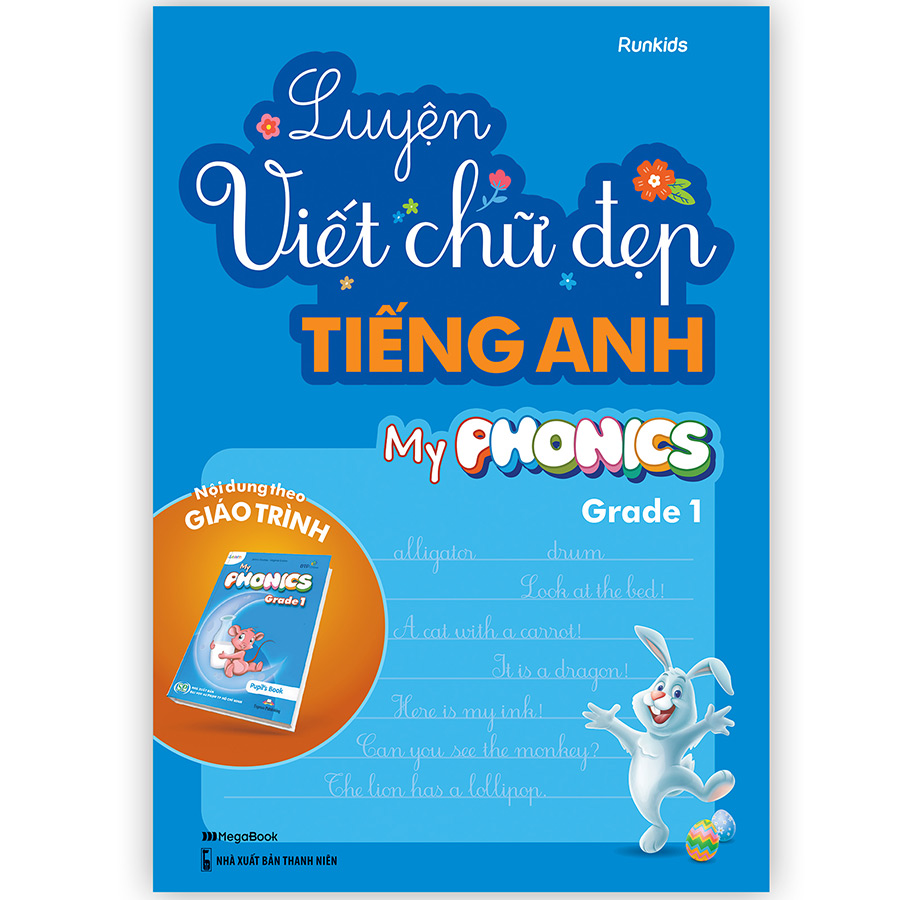 Luyện viết chữ đẹp tiếng Anh My Phonics grade 1