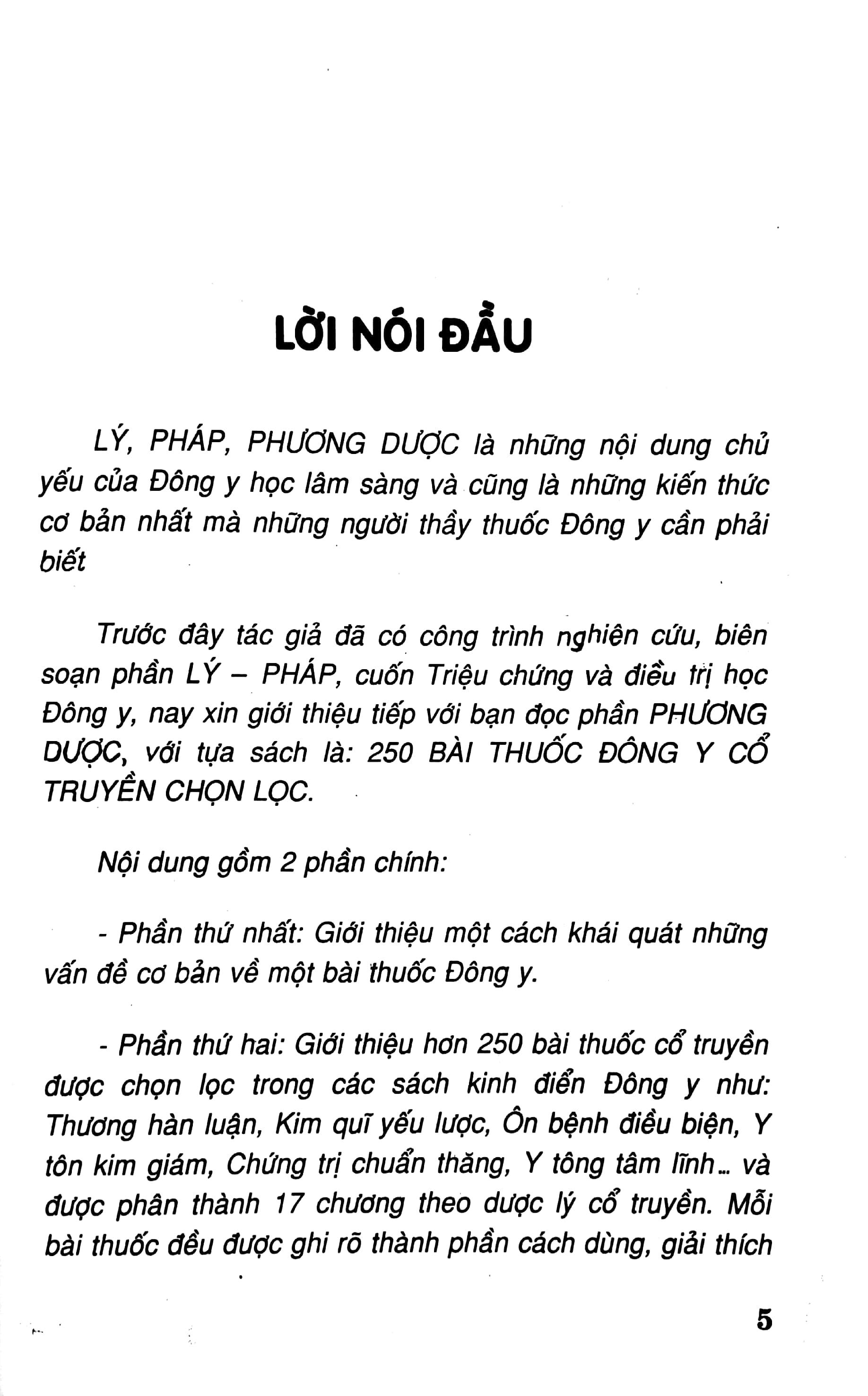 250 Bài Thuốc Đông Y Cổ Truyền Chọn Lọc
