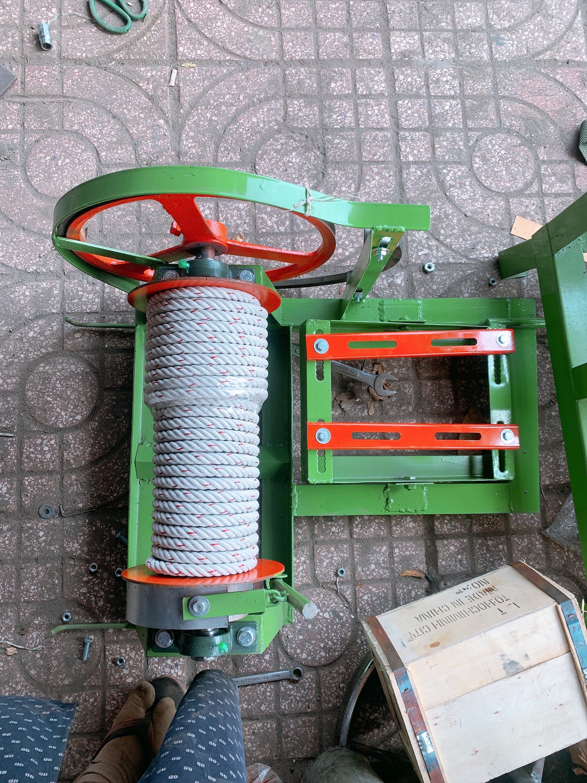 Tời 1 rãnh