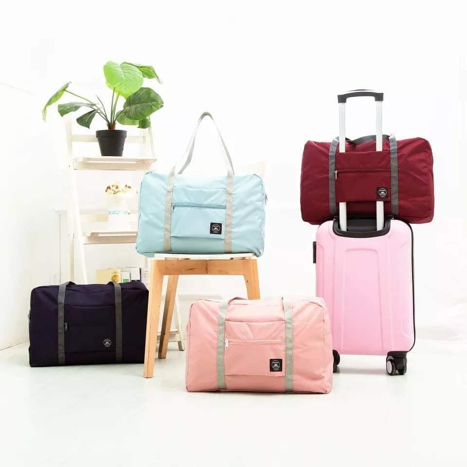 Túi du lịch chống thấm kẹp vali - Túi đựng đồ đa năng gấp gọn 48x32x16cm