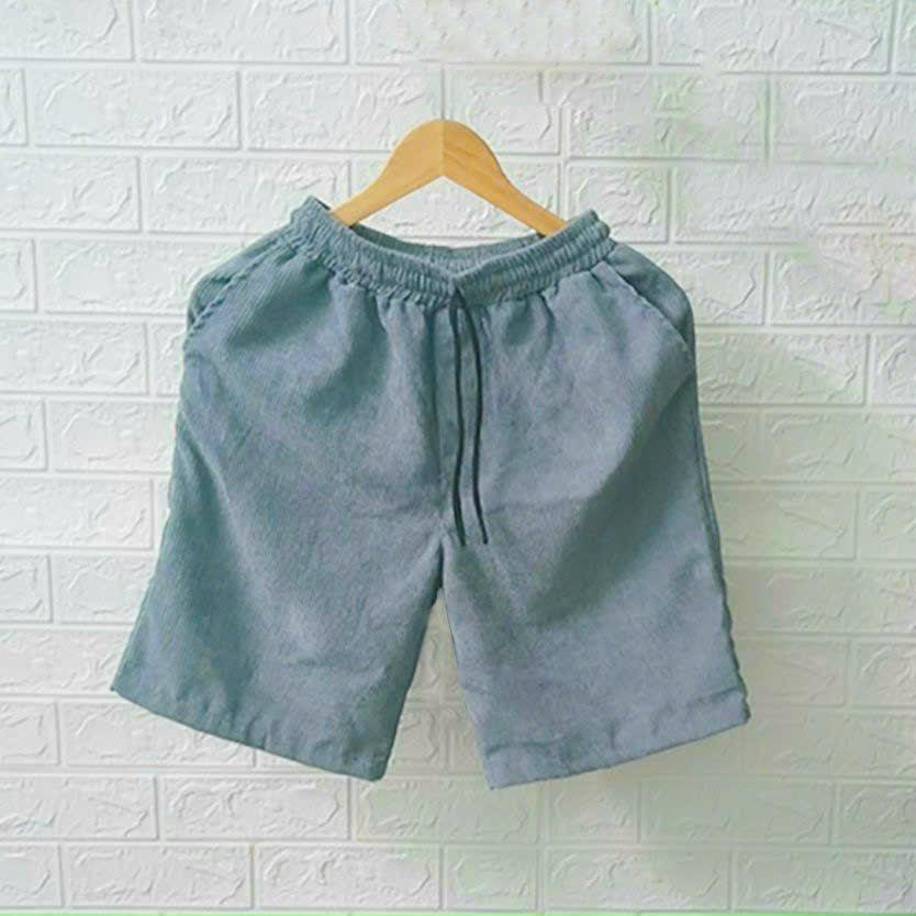 Quần Short Nam Ngắn Mặc Mát Mẻ Phối Theo Phong Cách Mẫu Mới Chất Liệu Vải Nhung Siêu Đẹp Hàng Hot Trend HTM FASHION