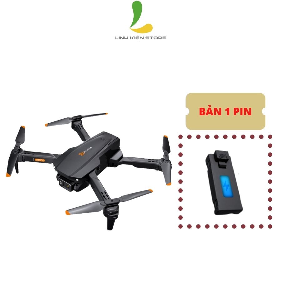 Flycam mini H15 - Thiết bị bay giá rẻ có camera kép HD, tích hợp nhiều tính năng thông minh và dung lượng pin khủng