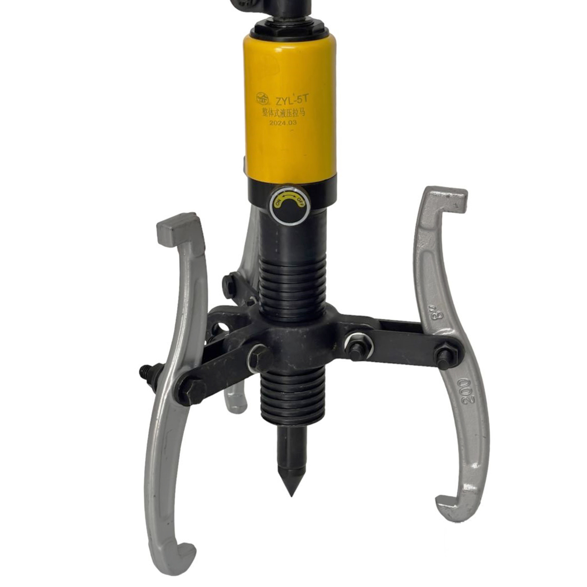 Cảo 3 càng thủy lực, cảo buly, bánh răng, vòng bi cỡ lớn YL-5T lực kéo 5 tấn