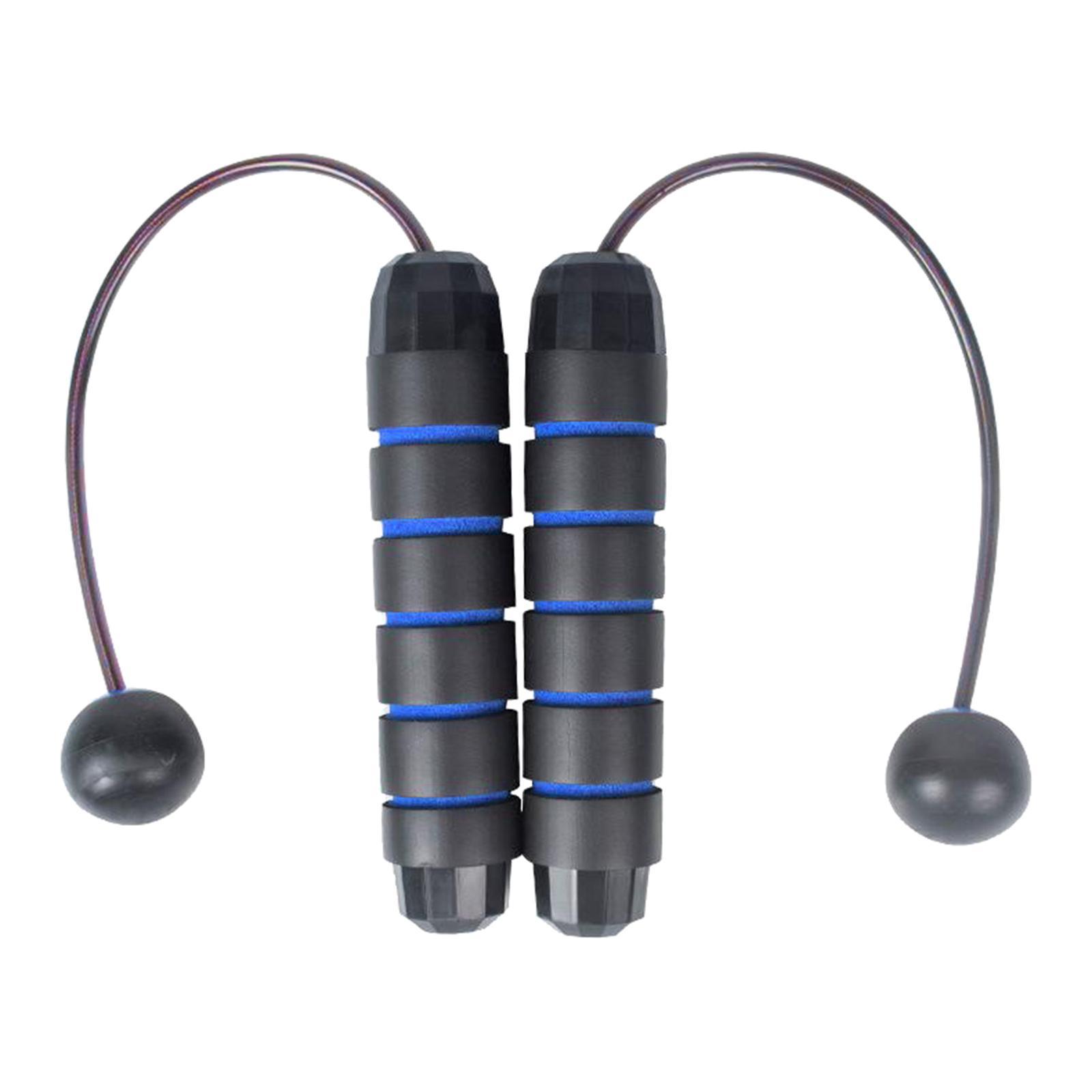Fitness Jump Rope, Training Ropeless Skipping Rope for Fitness, Weighted Cordless Jump Rope for Men Women Kids Home Gym Exercise