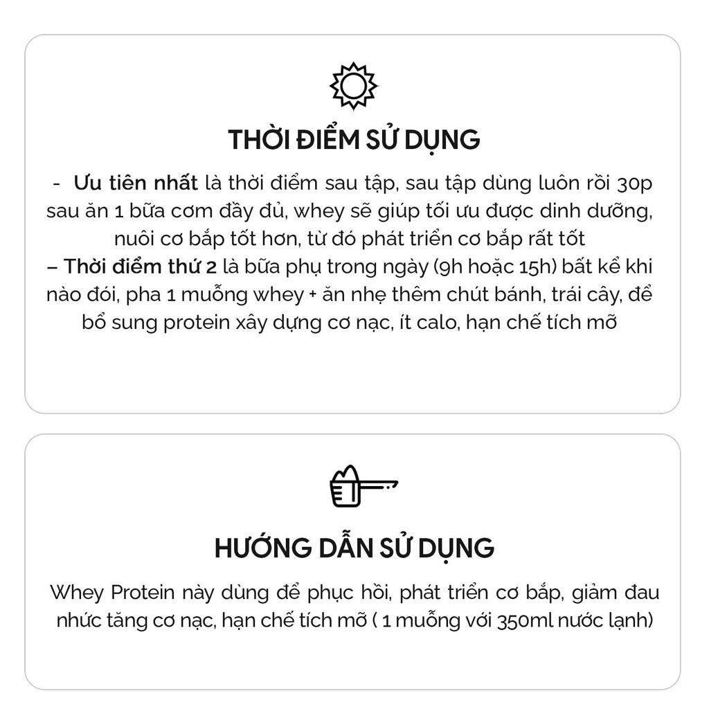 Sữa tăng cơ 100% Norwegian Whey - Chất lượng vượt trội từ Na-Uy - 75 Lần Dùng