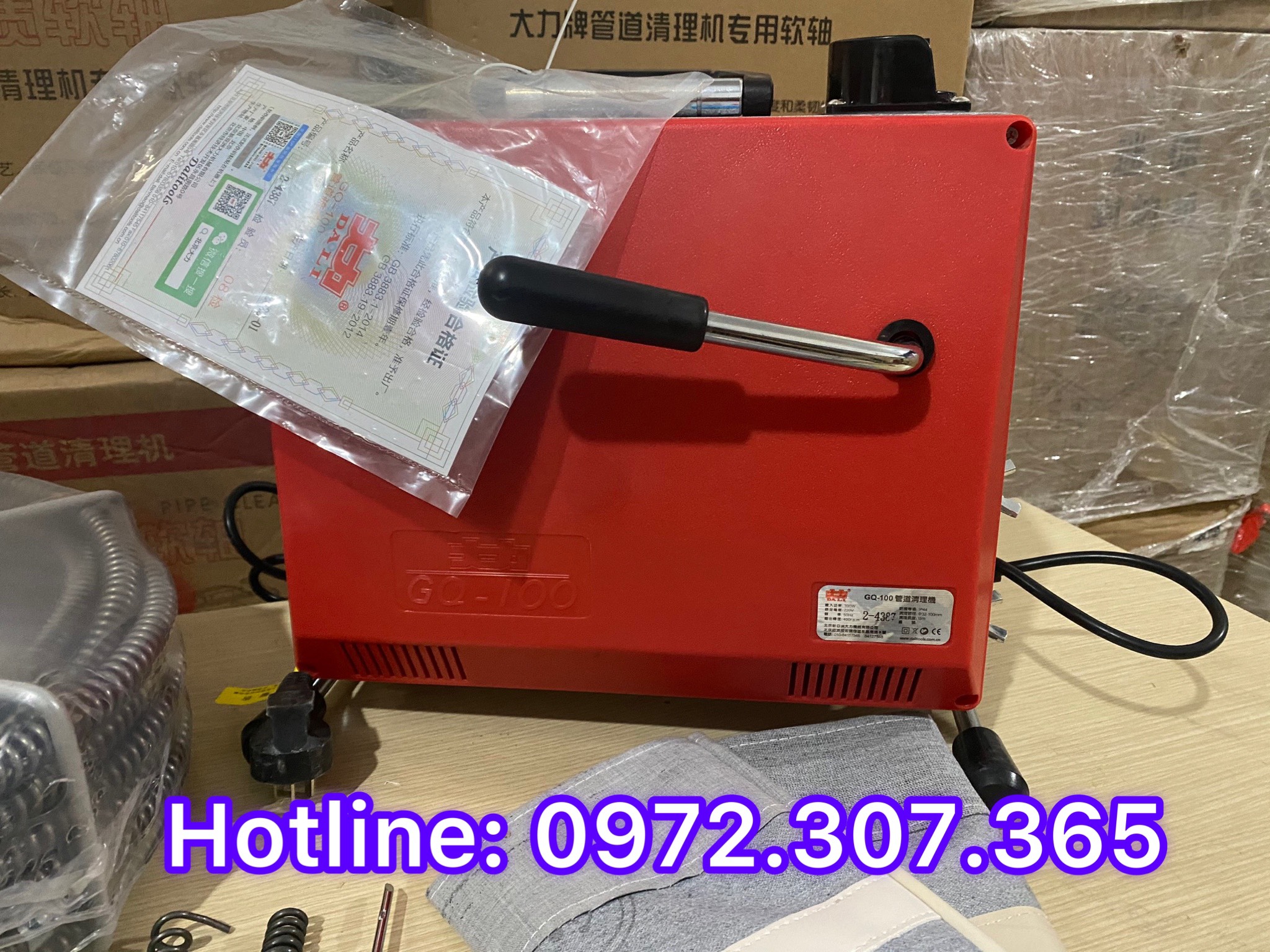 MÁY THÔNG CỐNG GQ-100-390W CAO CẤP